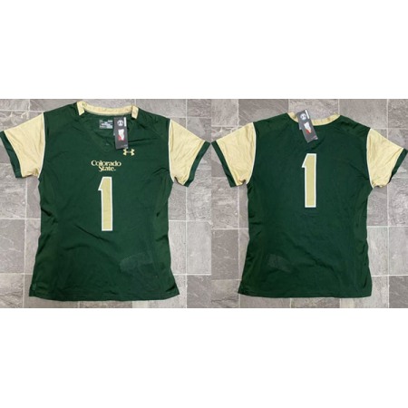 Men's Colorado State CSU Rams Active Player Custom Green Stitched Football Jersey Men's Colorado State CSU Rams Active Player Custom Green Stitched Football Jersey