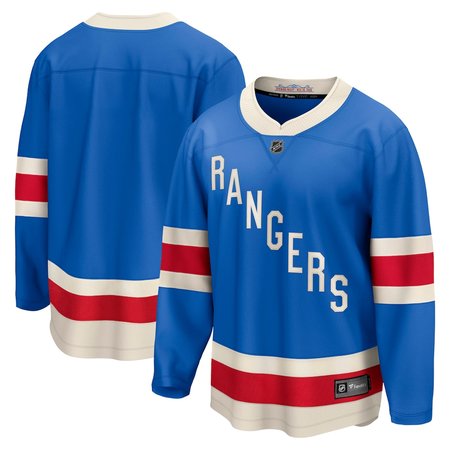 Men's New York Rangers Blue Centennial Breakaway Jersey